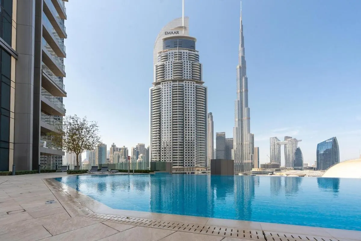 King 2Br With Burj Khalifa View In Boulevard Point Dubai 0*,  Emirados Árabes Unidos