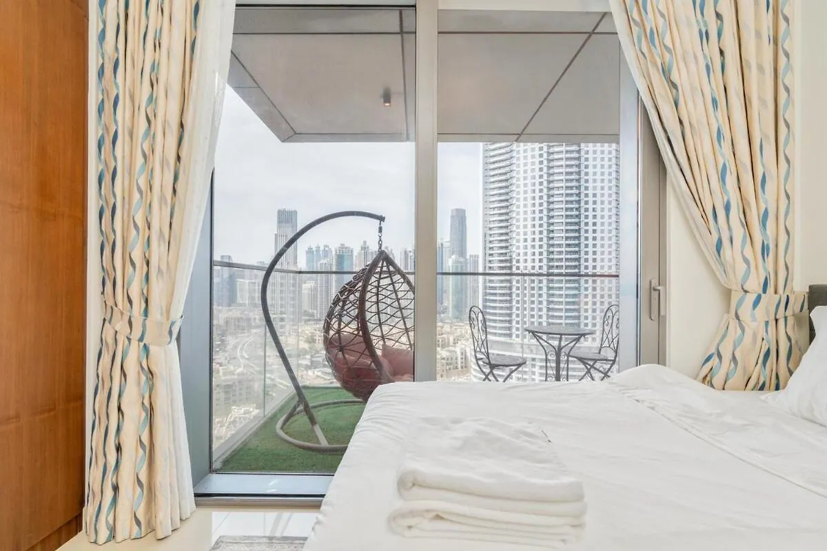 Apartamento King 2Br With Burj Khalifa View In Boulevard Point Dubai