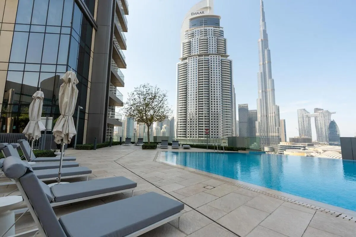 King 2Br With Burj Khalifa View In Boulevard Point Dubai 0*,