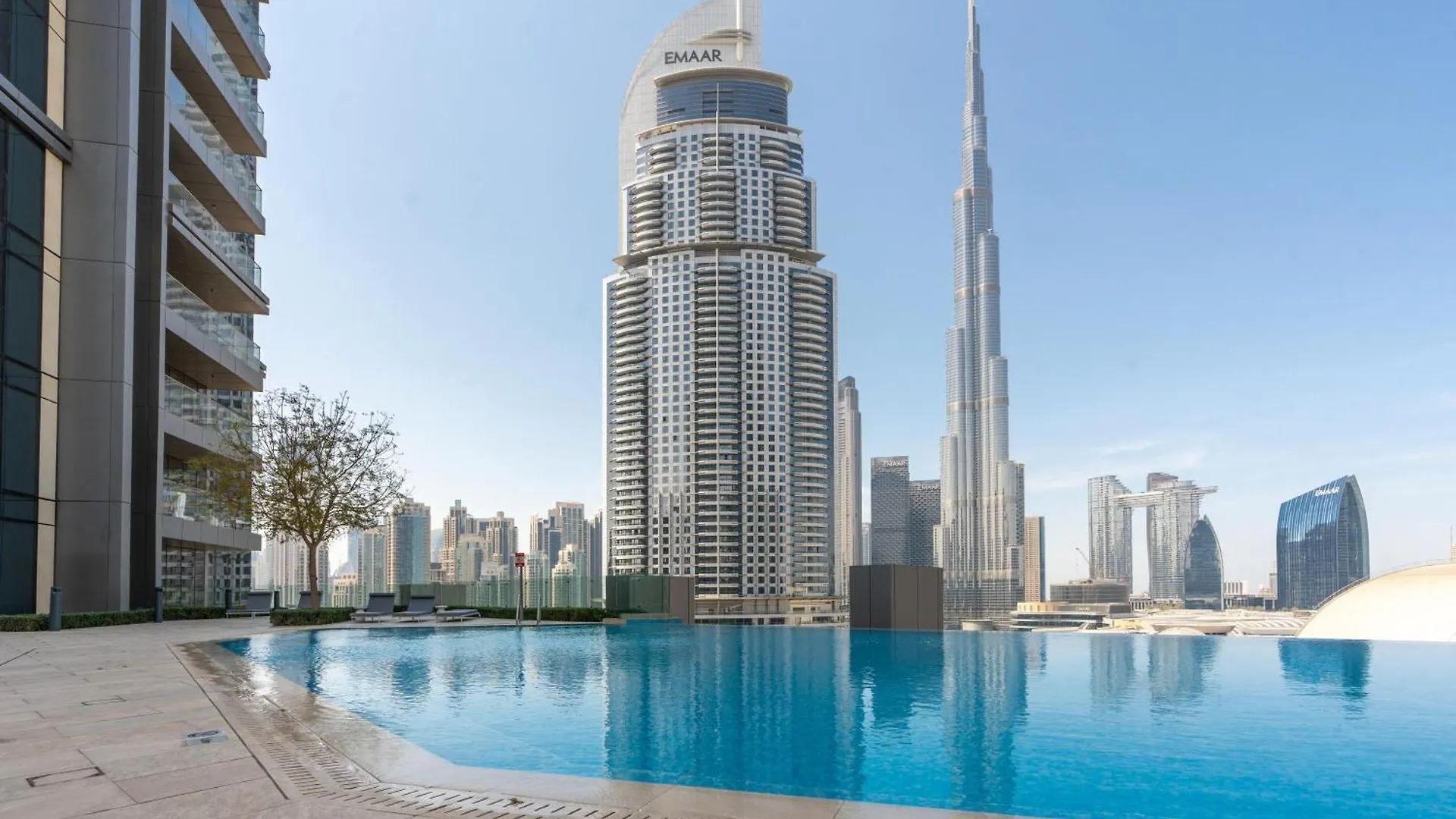King 2Br With Burj Khalifa View In Boulevard Point Dubai