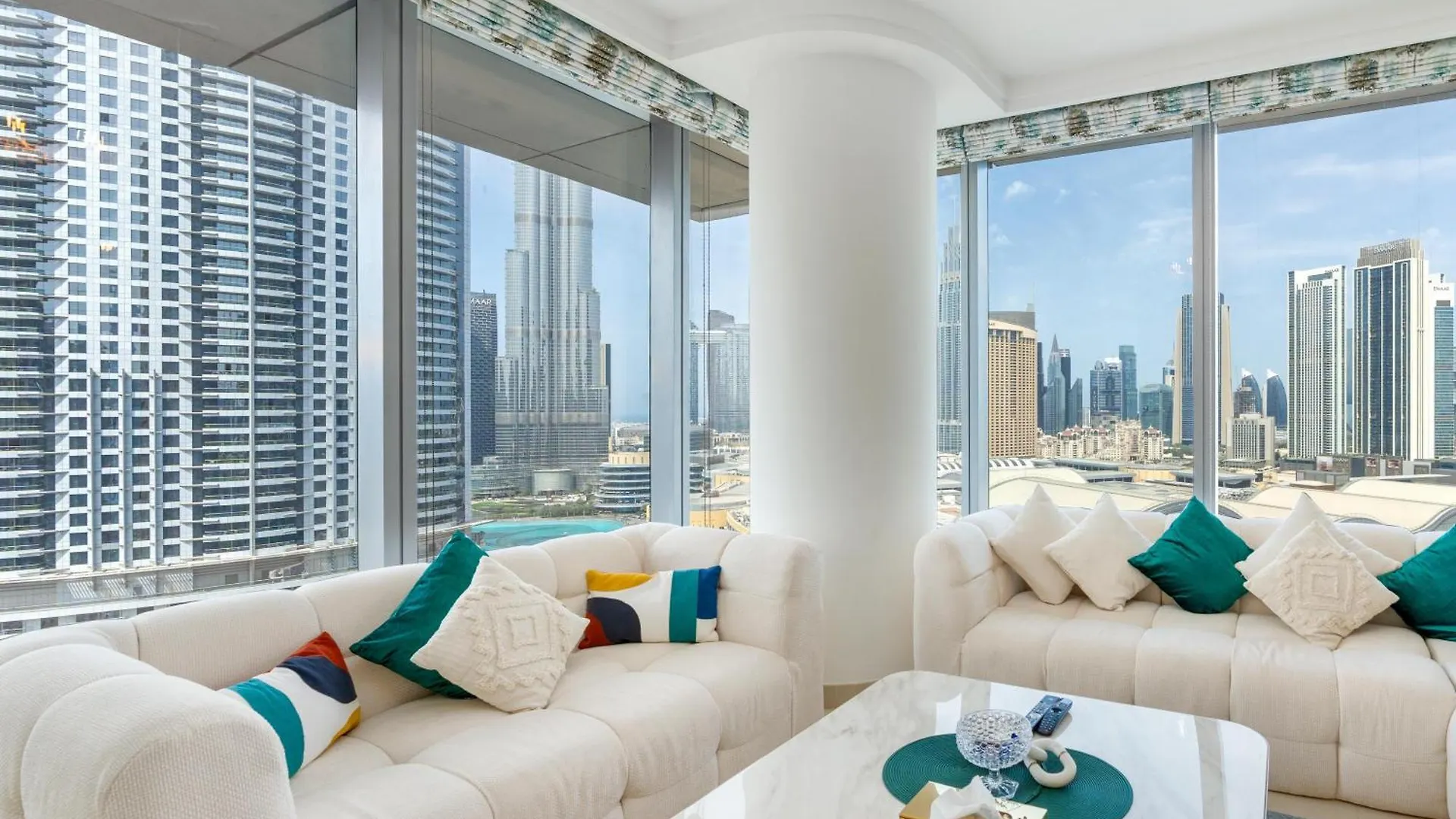 King 2Br With Burj Khalifa View In Boulevard Point Dubai Apartamento