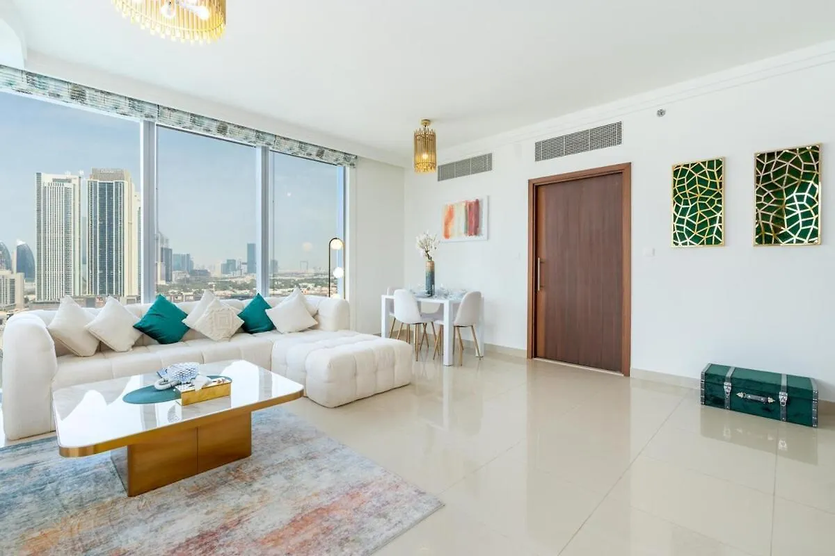 Apartment King 2Br With Burj Khalifa View In Boulevard Point Dubai
