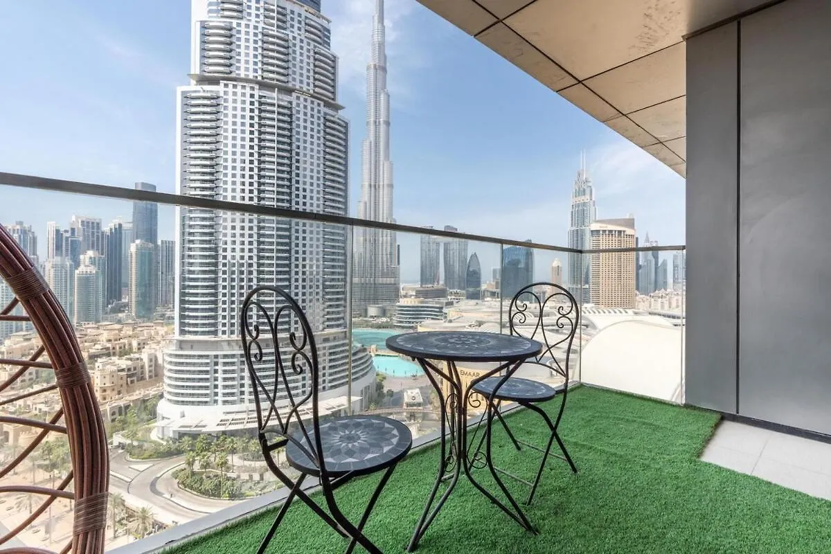 Apartment King 2Br With Burj Khalifa View In Boulevard Point Dubai