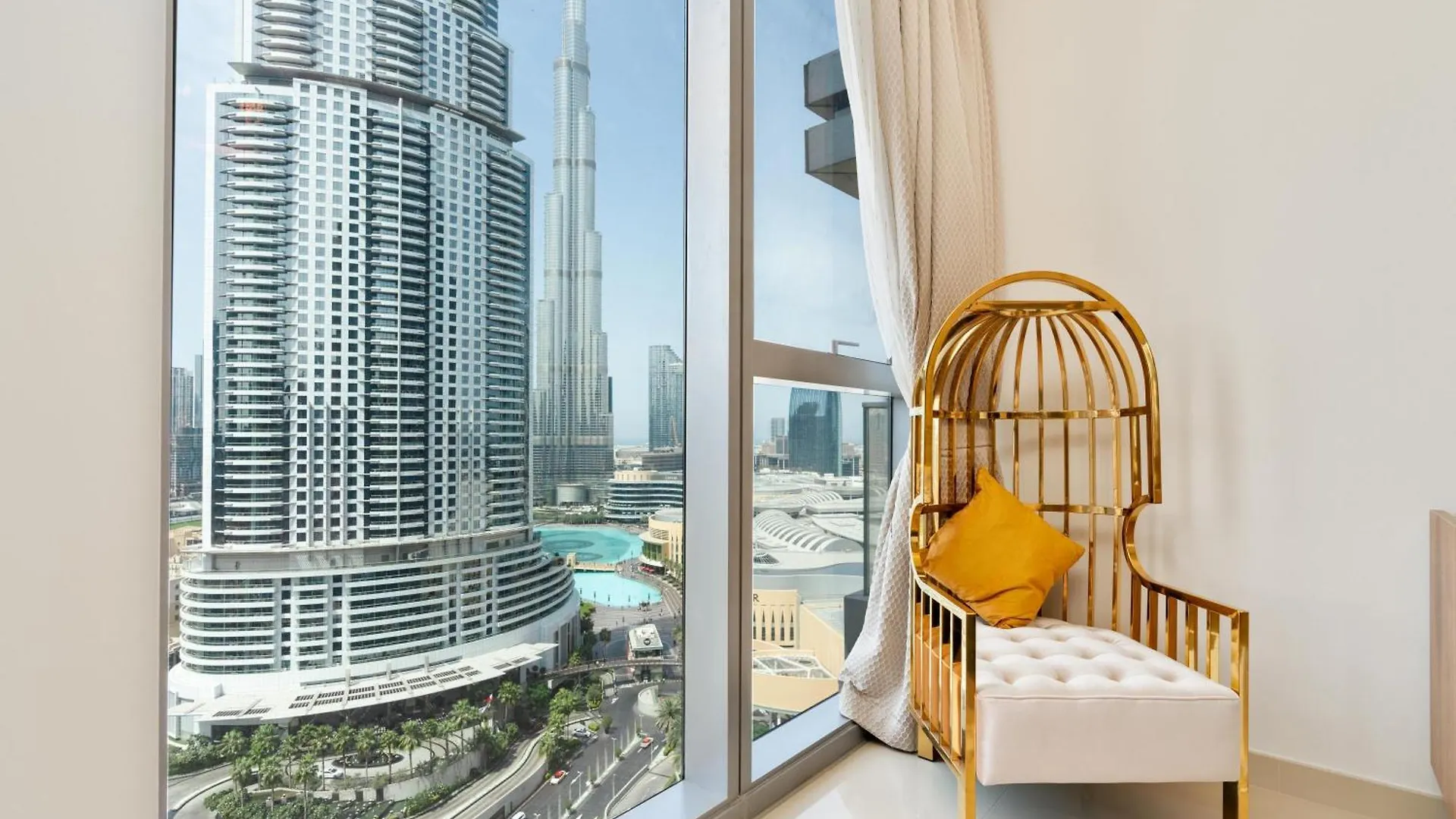 Apartment King 2Br With Burj Khalifa View In Boulevard Point Dubai