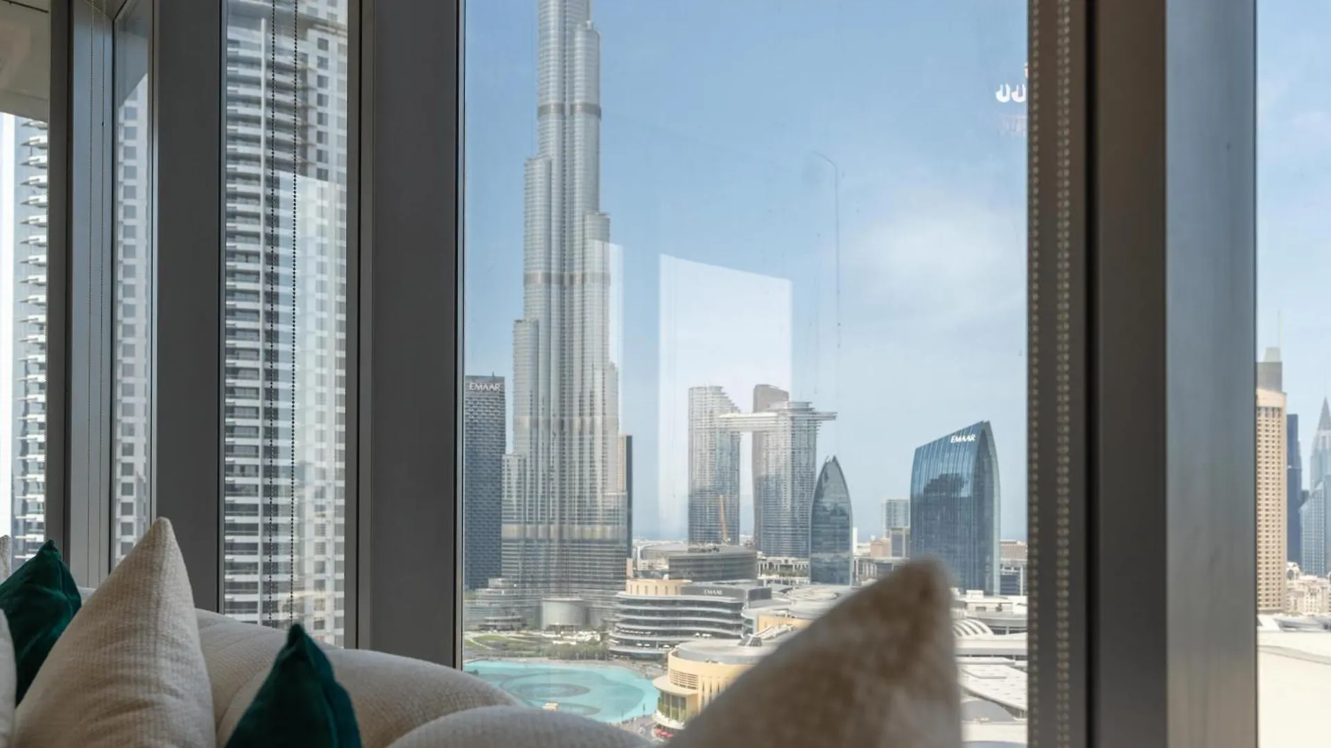 King 2Br With Burj Khalifa View In Boulevard Point Dubai