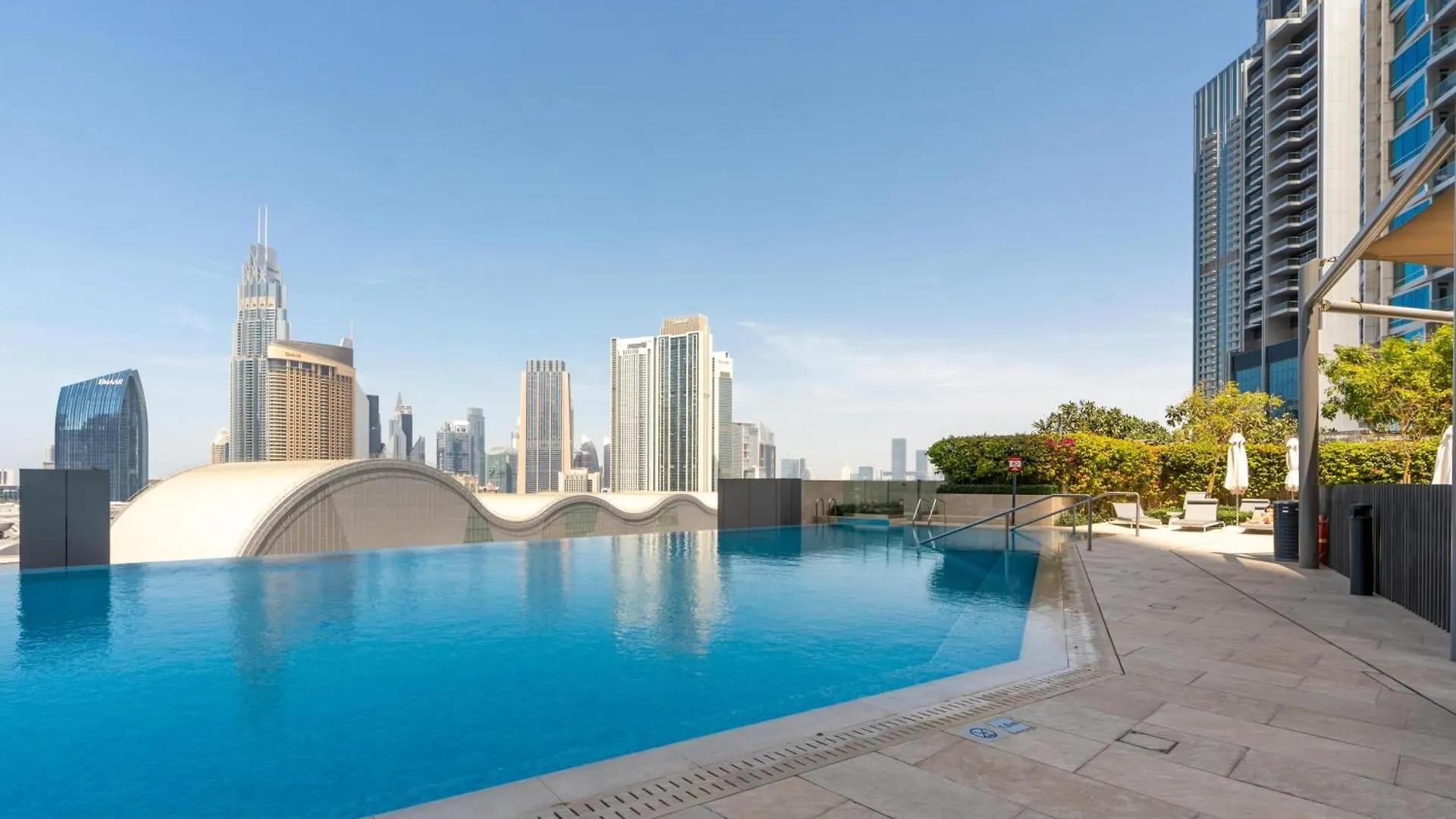 King 2Br With Burj Khalifa View In Boulevard Point Dubai